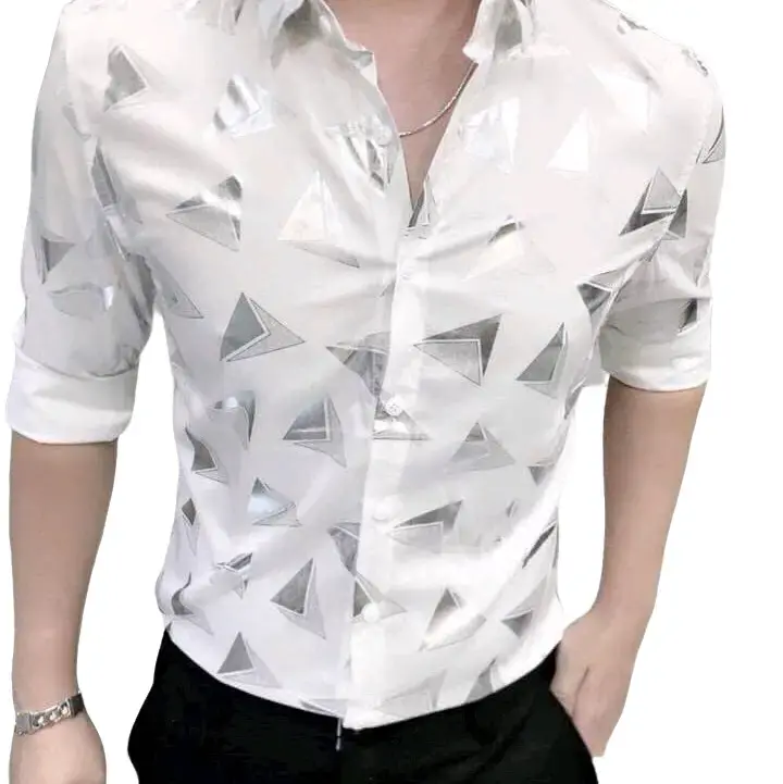 Áo sơ mi nam 3D thời trang phong cách trẻ trung năng động