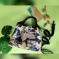 Gambar Limited Edition Tas Kulit Asli Ecoprint SDL317 dari Saldaiv Leather Official Kab. Garut 1 Tokopedia