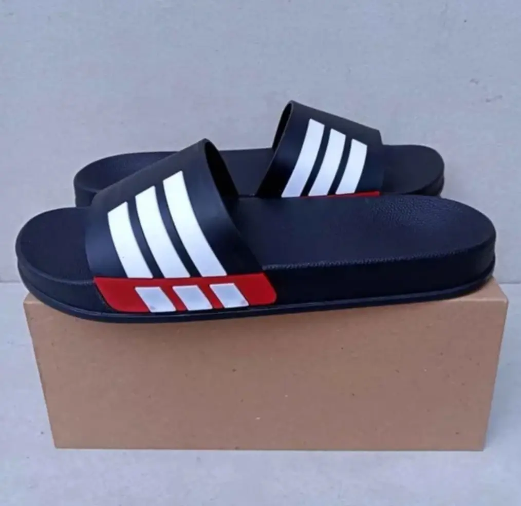 Promo Sandal Slop - Slip - On Distro Casual Pria Wanita Dewasa Shoes Sendal