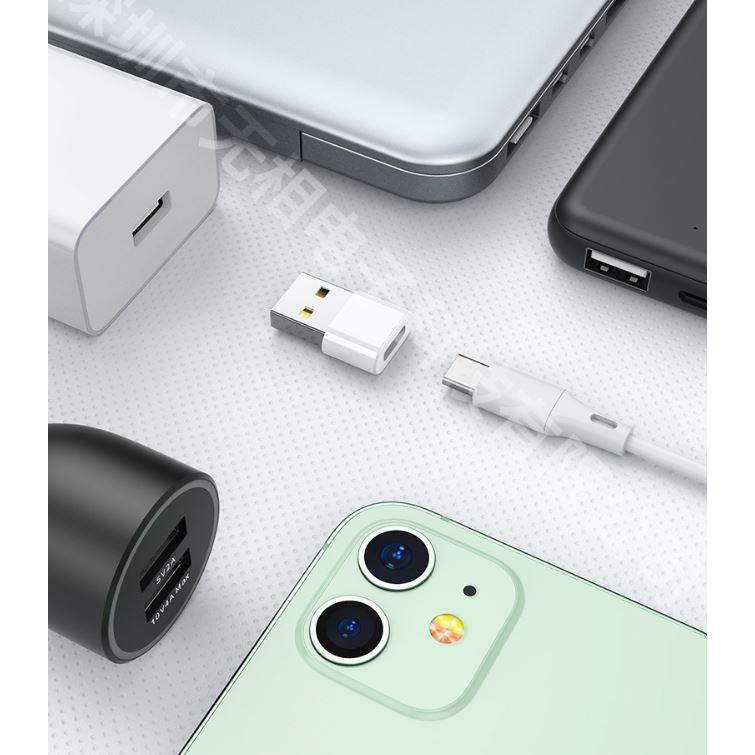 Bộ chuyển đổi, Bộ chuyển đổi USB C sang USB Male, USB-C, Bộ đổi nguồn cáp sạc Type-C, Tương thích với iPhone 12, 13 Pro Max và Samsung, 8