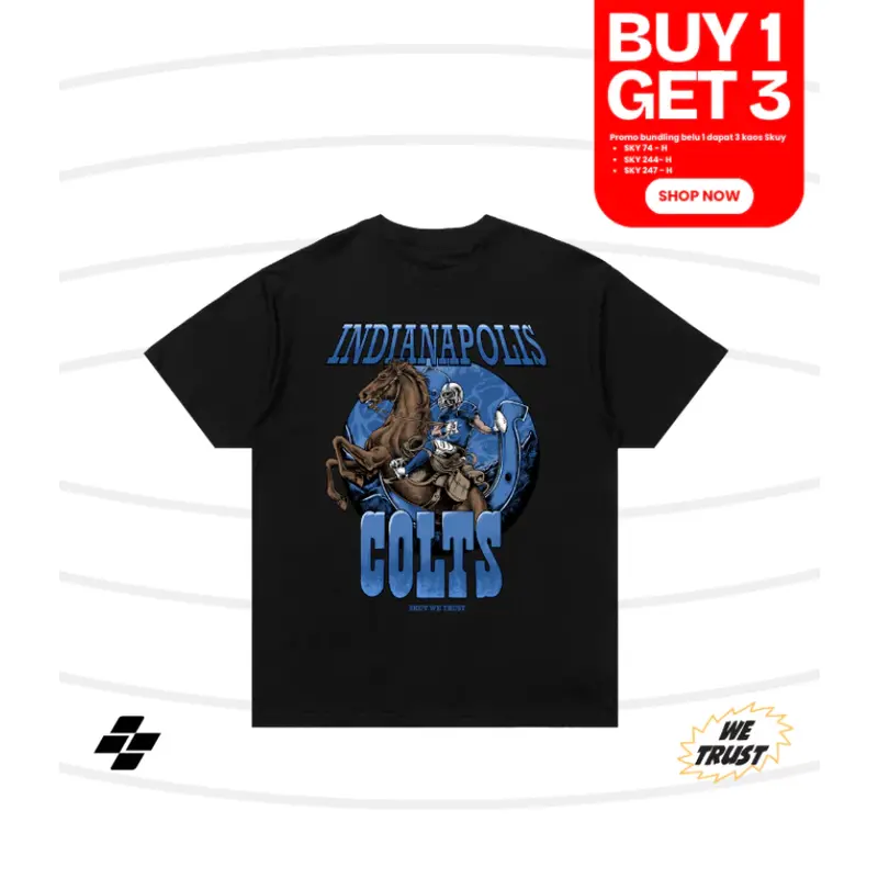 .Kaos Skuy Dewasa Lengan Pendek Pria Bahan Cotton Combed 24s Warna Hitam dan Beige | Sun Bright  SKY257 8