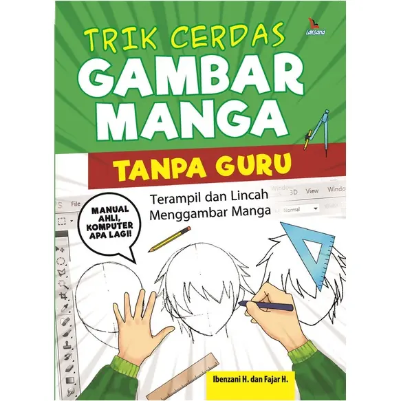 Buku Trik Cerdas Gambar Manga Tanpa Guru - Laksana