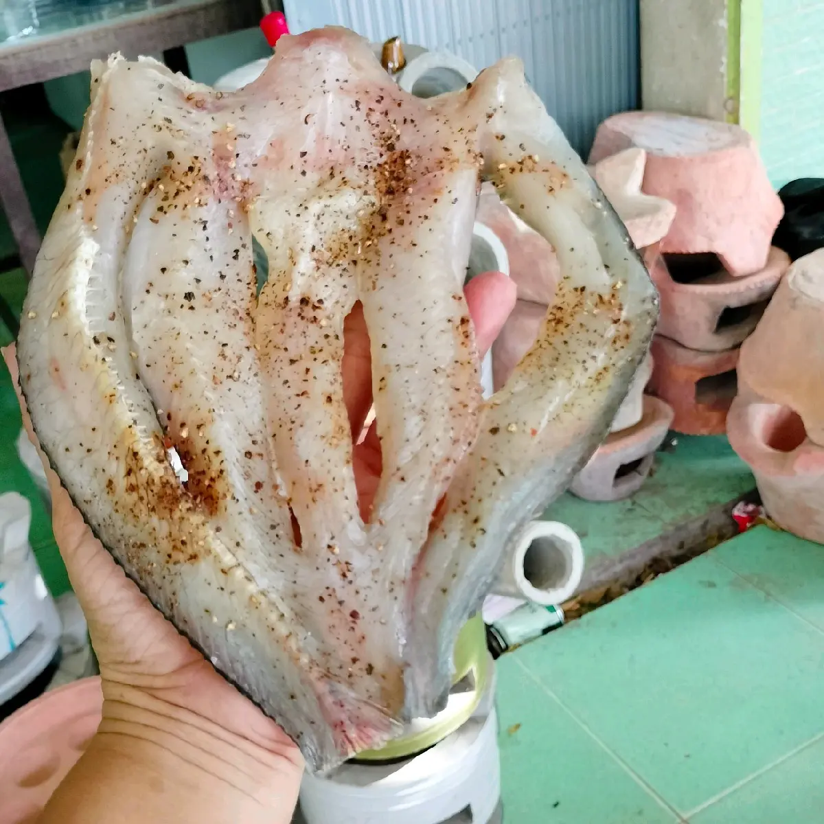 1kg khô vị tiêu, con to, 4-5 con /1kg