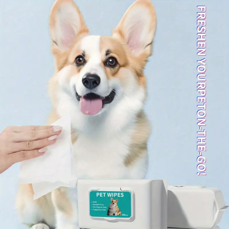 Fluffy Bunch    Hypoallergenic Pet Wipes for Dogs and Cats – Grooming and Odor Control Wipes for Paws, Body, and Rear 5