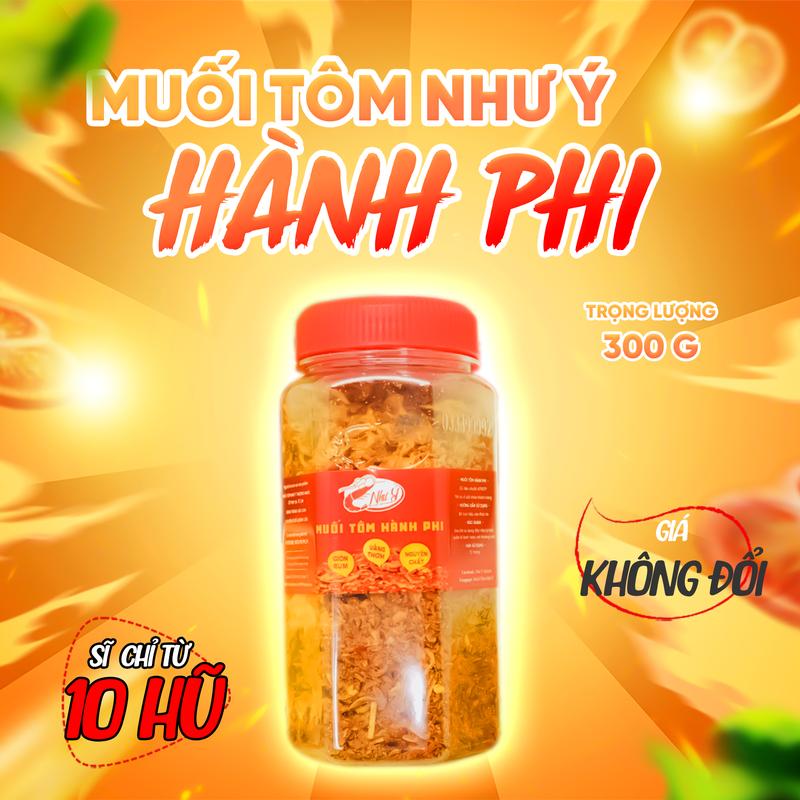 MUỐI TÔM NHƯ Ý - LOẠI HÀNH PHI - TRỌNG LƯƠNG 250G Gia Vị Cay