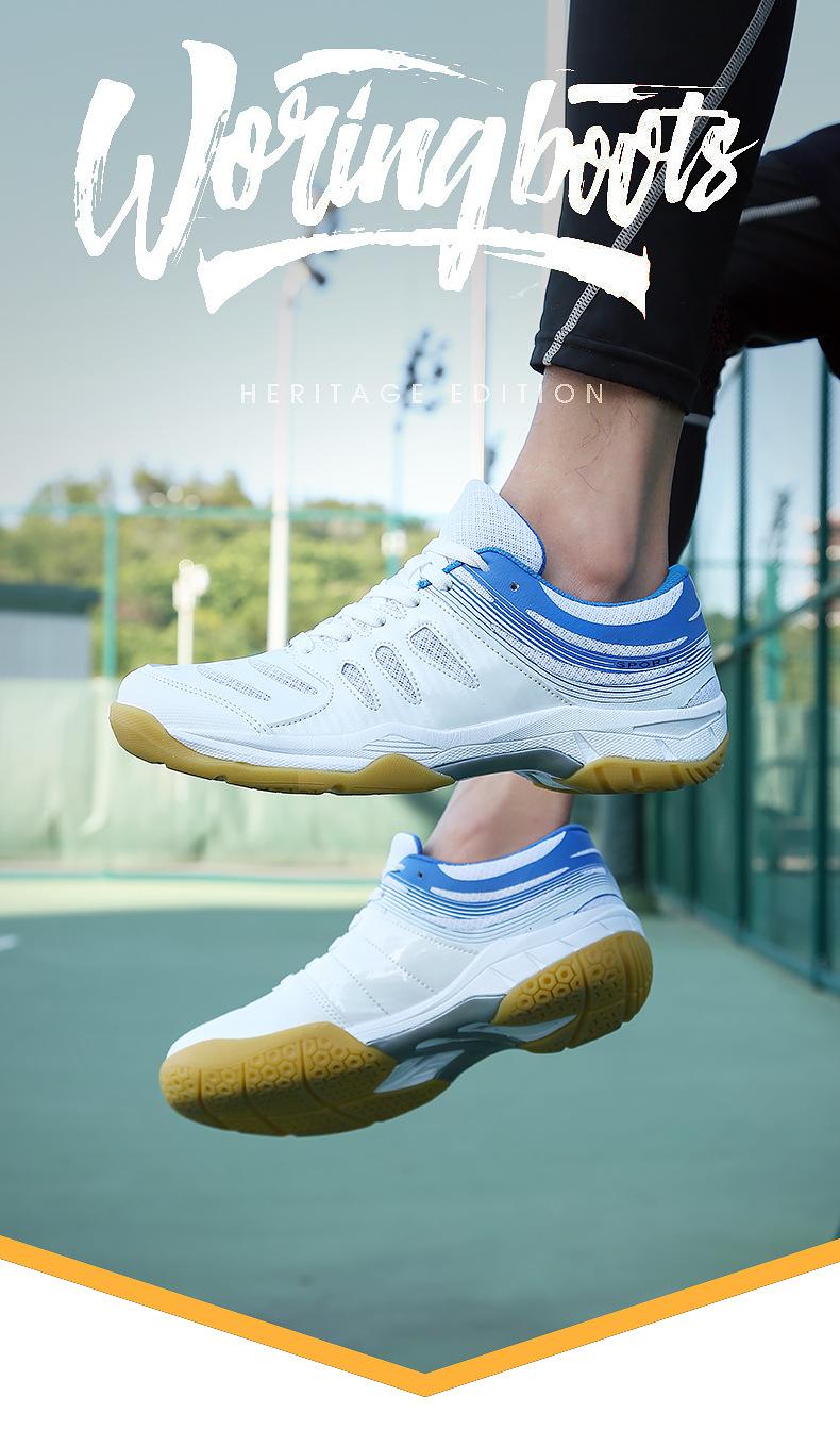 Product Introduction of In Stock Professional Badminton Shoes Tennis Shoes Volleyball Shoes Non-Slip Sneaker in Stock Professional Badminton Shoes Tennis Shoes Volleyball Shoes Non-Slip Sneaker New Spring and Summer Sneakers Sneaker Men's Shoes Badminton Shoes Table Tennis Train 1