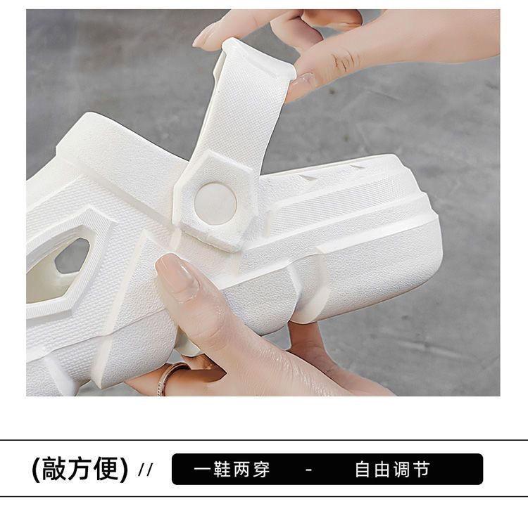Product Introduction of Giày Croc Nam, Hàng Mới Về Năm 2024, Cảm Giác Mềm Mại Và Có Đệm, Dép Đi Biển Bít Mũi Ngoài Trời Chống Trượt Cho Cặp Đôi, Dép Nữ Đế Dày, Thích Hợp Sử Dụng Trong Nhà, 2024 8