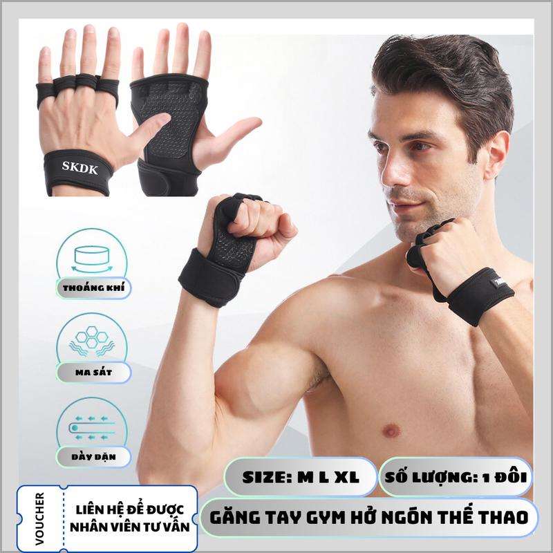 Găng tay thể thao tập Gym, chính hãng AL 304 - Găng tay tập Gym chính hãng