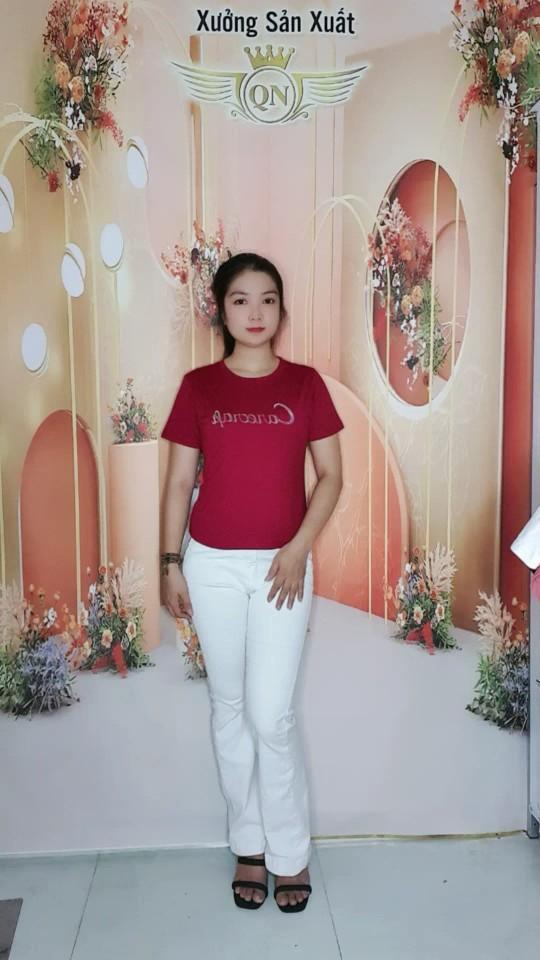 Product Introduction of Áo Thun Nữ. QN.161 Fom Carotop. Cotton Thái Co Giãn Bốn Chiều.Mềm Mịn Mát.Thấm Hút Mồ hôi ạ Cổ Tròn Women 18