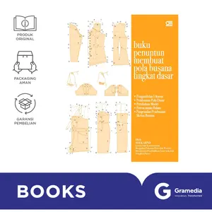 Gramedia Buku Penuntun Membuat Pola Busana Tingkat Dasar (2025)