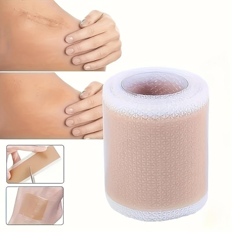 Product Introduction of Silicone Scar Tape Roll - 1.57inch x 59.06inch Invisible Scar Removal Patch, Silicone Gel Tape for Fading and Concealing Scars, Scar Cover Up Adhesive Tape for Surgical, Hyperplastic, Postpartum, and Burn Scars - 1 Rollc 3