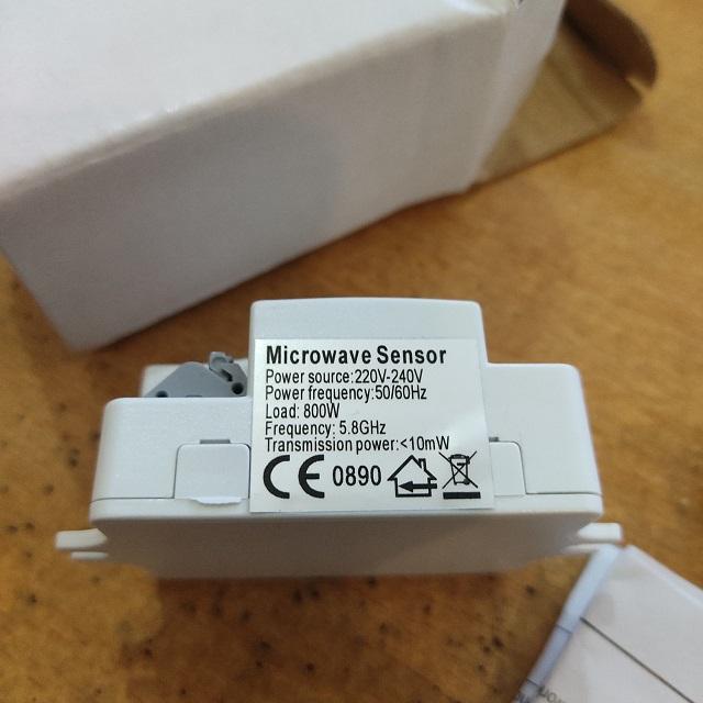 Công Tắc Cảm Biến Chuyển Động Radar Vi Sóng B-90 -Tự động bật tắt đèn Thiết bị khi có chuyển động 5