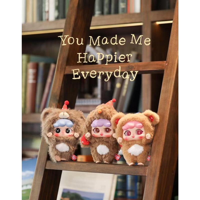 MiGo sneaky plush series genuine blind box trendy toy figurine doll gift ornament toy gift 3