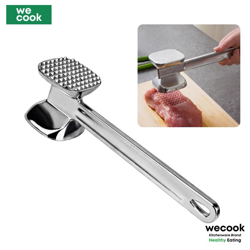 Búa dần thịt đập tỏi gừng 2 đầu WECOOK - Dụng cụ làm mềm thịt không gỉ bền đẹp NB27