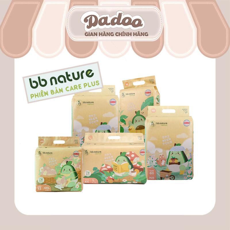 [ BB NATURE care plus ] 3 BỊCH TÃ/BỈM CHO BÉ PHIÊN BẢN MỚI