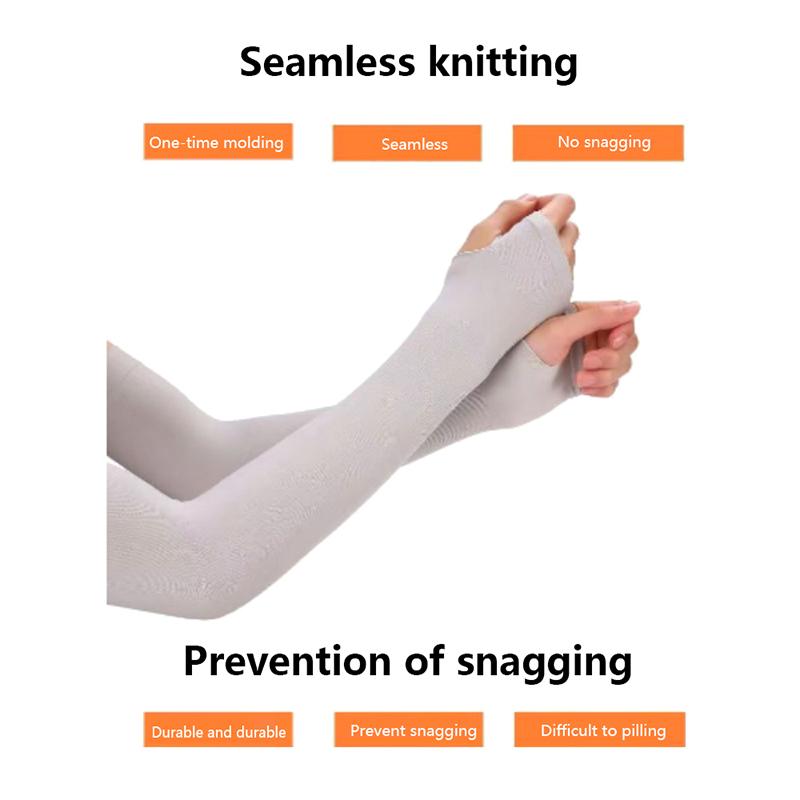 Product Introduction of Cool Arm Sleeve Cover for Men Women Sun Protection Ice Sleeve Sunscreen Arm Guard for Basketball Running Cycling Bodybuilding 33