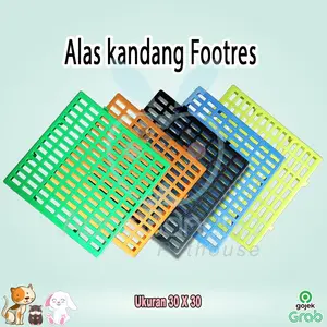 alas kandang Hewan footrest 30x30 cm - Palet Plastik -tatakan kandang
