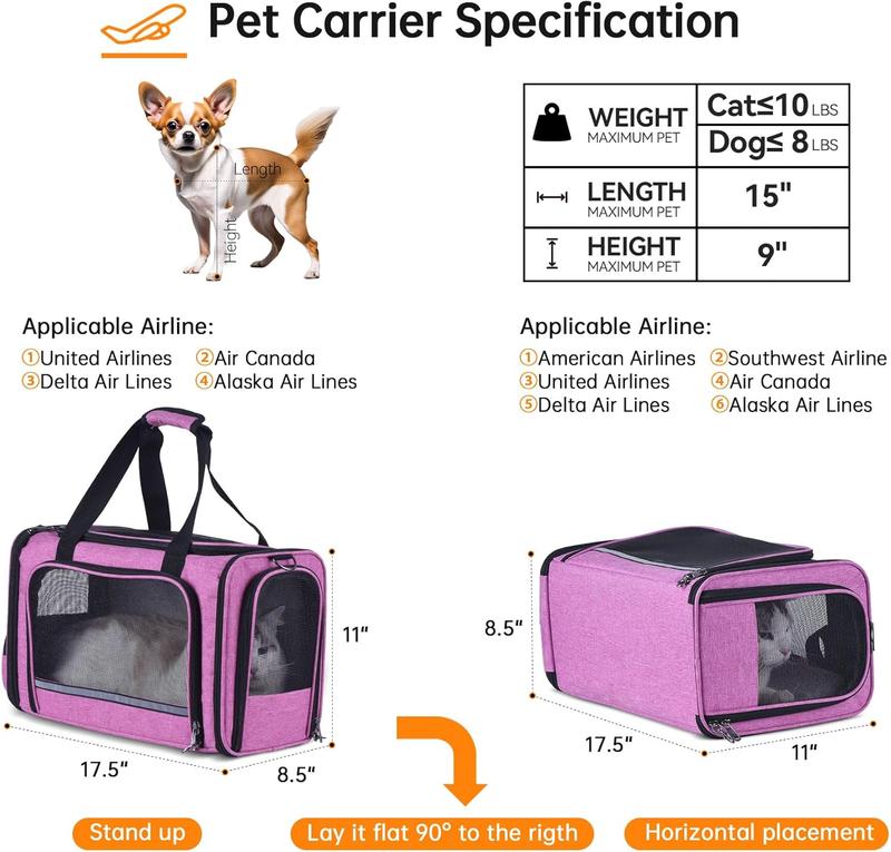 Delta airlines under seat dimensions for pet carrier best sale