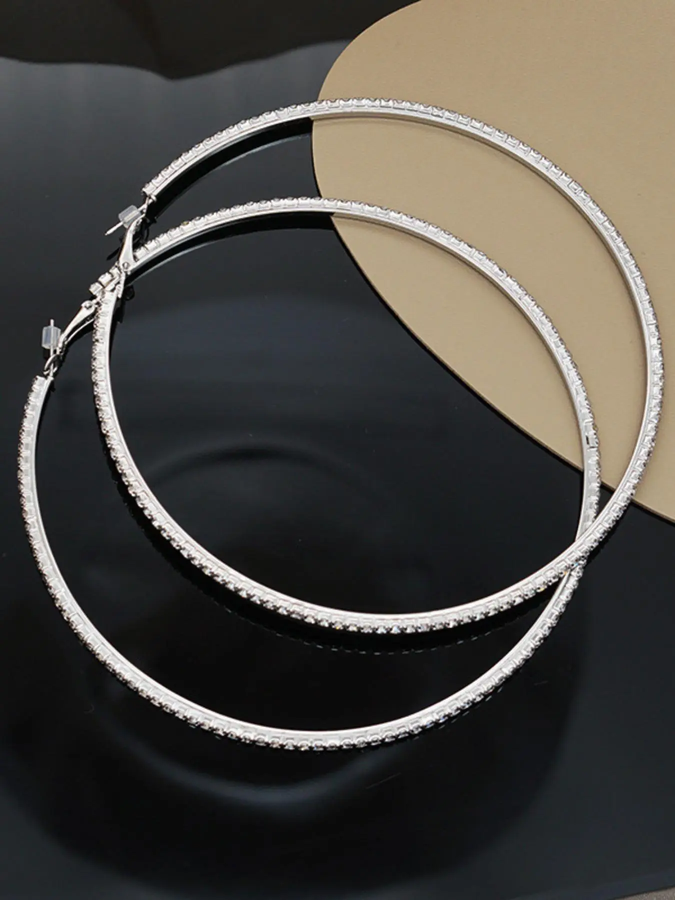 Hoop Earrings, Fashionable Earrings for Women, Daily Use, Trendy All-match & Exquisite Jewelry for Birthday Gift