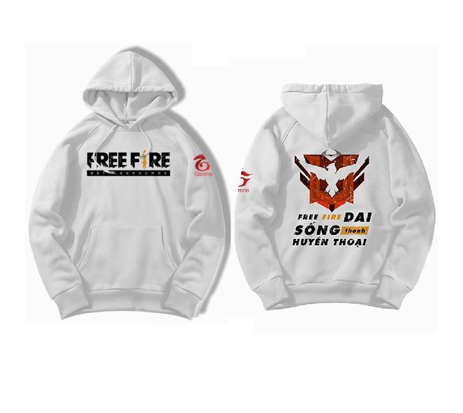 áo hoodie freefire, áo game free fire, áo garena loại đẹp ( Đặt từ 2 Sản Phẩm Đc tặng Mũ ) 2