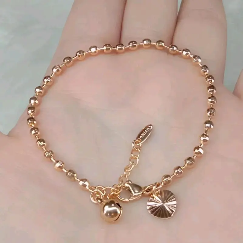[ Beli 2 Produk Apapun Gratis 1 ] La Vienne - Hazel I - Gelang Rantai Titanium Wanita Anti Karat Aesthetic - Perhiasan Elegan Cantik Mewah Simple Bracelets 1