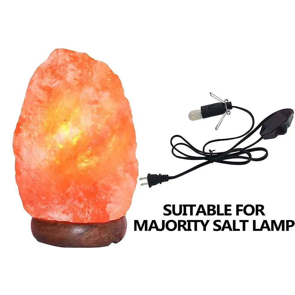 Durable Replacement Cords with Dimmer Switch Salt Lamp Salt Lamp Cord Light Bulb Holder Salt Rock Lamps