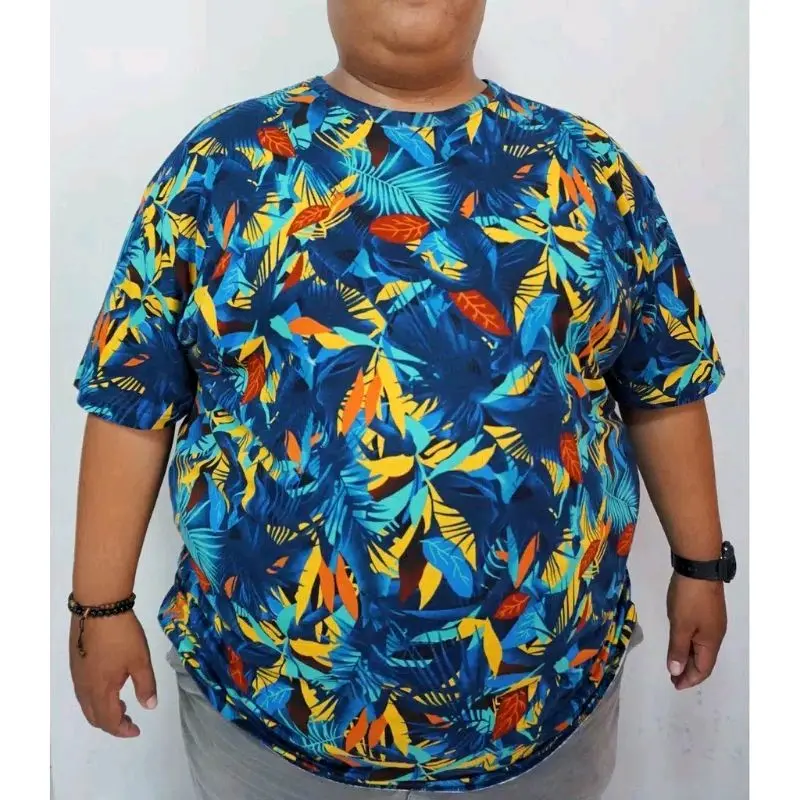 kaos big size katun print baju co 0