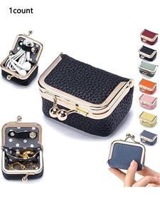 Women's Fashionable Minimalist Coin Purse, Casual Versatile Jewelry Storage Bag, Trendy All-match Coin Purse for Women for Daily Use