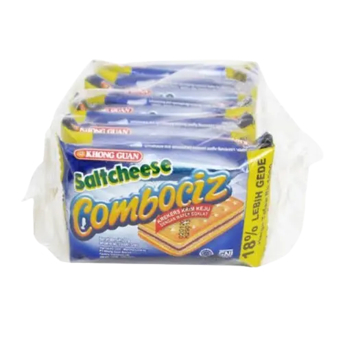 Khong Guan SALTCHEESE Combo Renceng 10 pcs x 17gr Khongguan 4