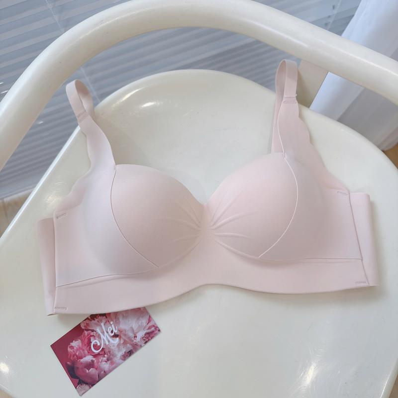 Mã C21 Áo Lót Không Quần Đệm Dày 3 cm Áo Trơn Không Viền Bản Lưng Lớn Không Ngấn Nách Mặc Áo Dài Áo Bó Áo Phông Top Bra Nữ 5