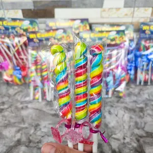 permen spiral 4 cm hadiah cincin premium permen viral