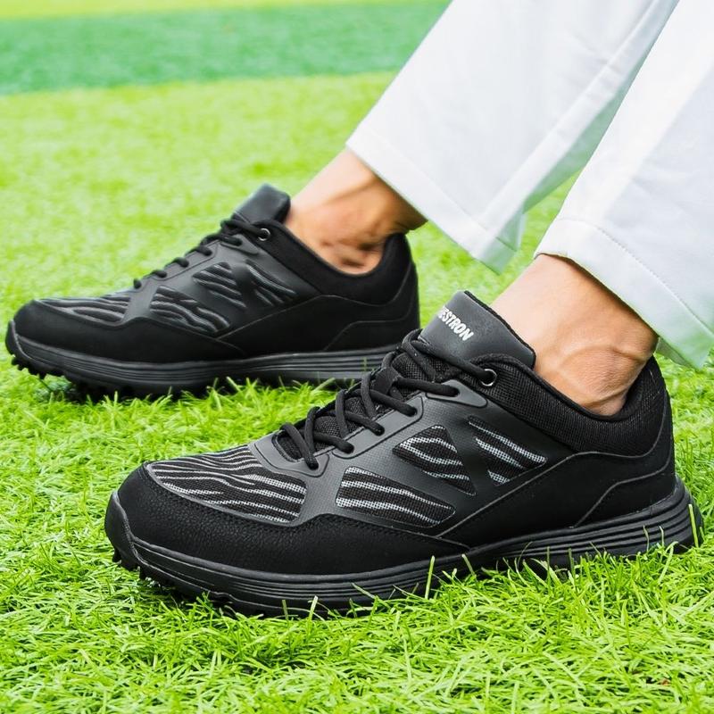 Product Introduction of Foreign Trade Non-Slip Men's Training Shoes Large Size Golf Training Shoes with Spikes Sports Casual Wear-Resistant Shoes Low Top XZ25052 15