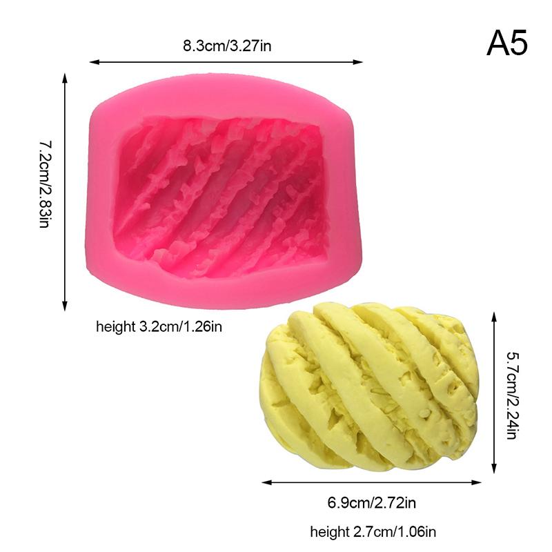 Product Introduction of [HOU]3D Fruit Banana Pineapple Corn Mango Durian Ice Cream Silicone Mold Fondant Cake Decorating Tools Chocolate Baking Gypsum Mold 27
