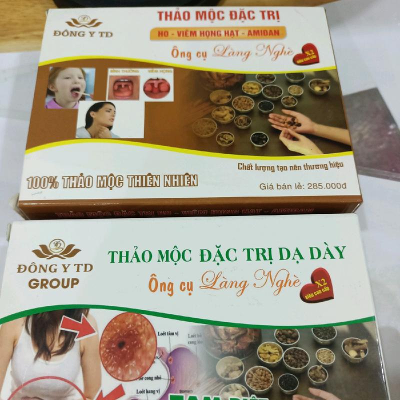 trà ngậm họng, viên dạ dày 0