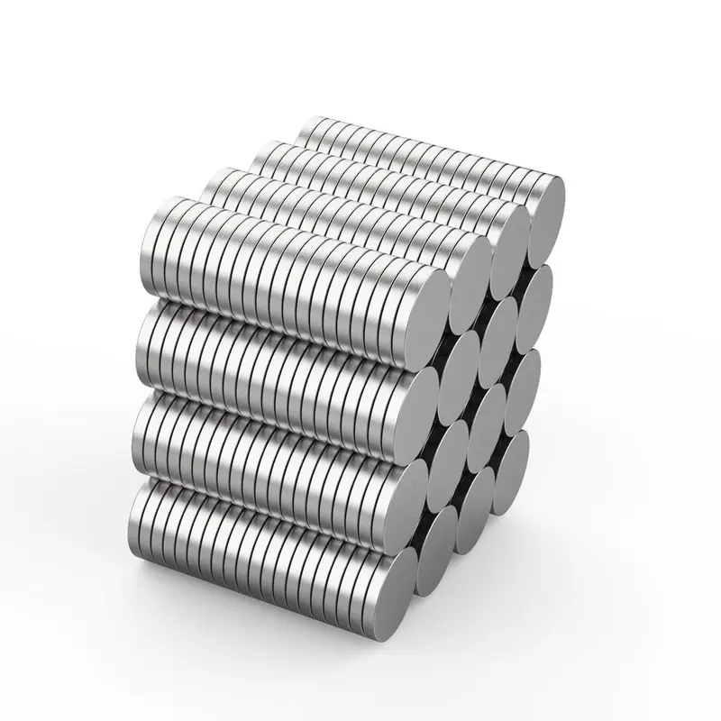 Round NdFeB Magnet, 20pcs/set Mini Ultra-thin Magnet, Widely Used Magnet Suitable for Wood, Plastic, Metal, Glass, Stainless Steel 5