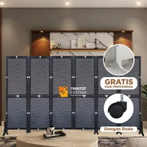 Sketsel 6 Pintu Rotan Model No.01, Pembatas/penyekat/Partisi Ruangan