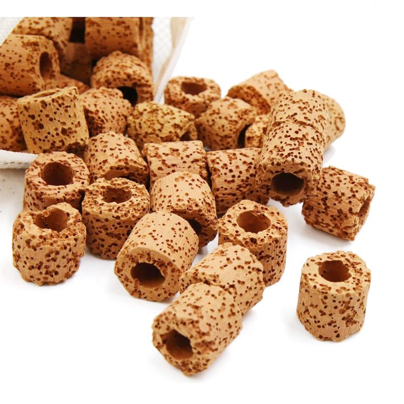 Sứ Nhẫn Đỏ , 100g Sứ Lọc Hồ Cá giúp tạo môi trường sống cho vi sinh vật trong hồ 1
