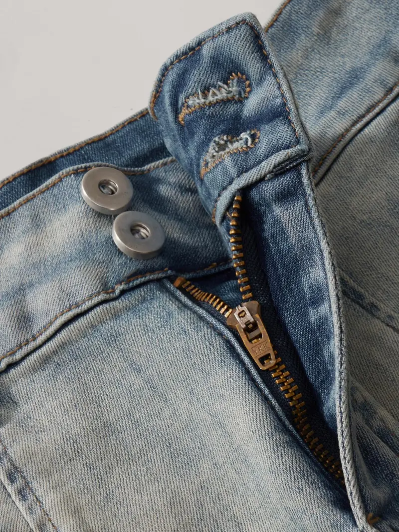 Product Introduction of Women's Plain Raw Hem Pocket Denim Shorts, Casual Fashion Button Decor Shorts for Daily Wear, Ladies Bottoms for Summer 4