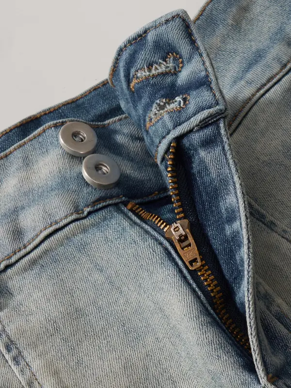 Women's Plain Raw Hem Pocket Denim Shorts, Casual Fashion Button Decor Shorts for Daily Wear, Ladies Bottoms for Summer 3