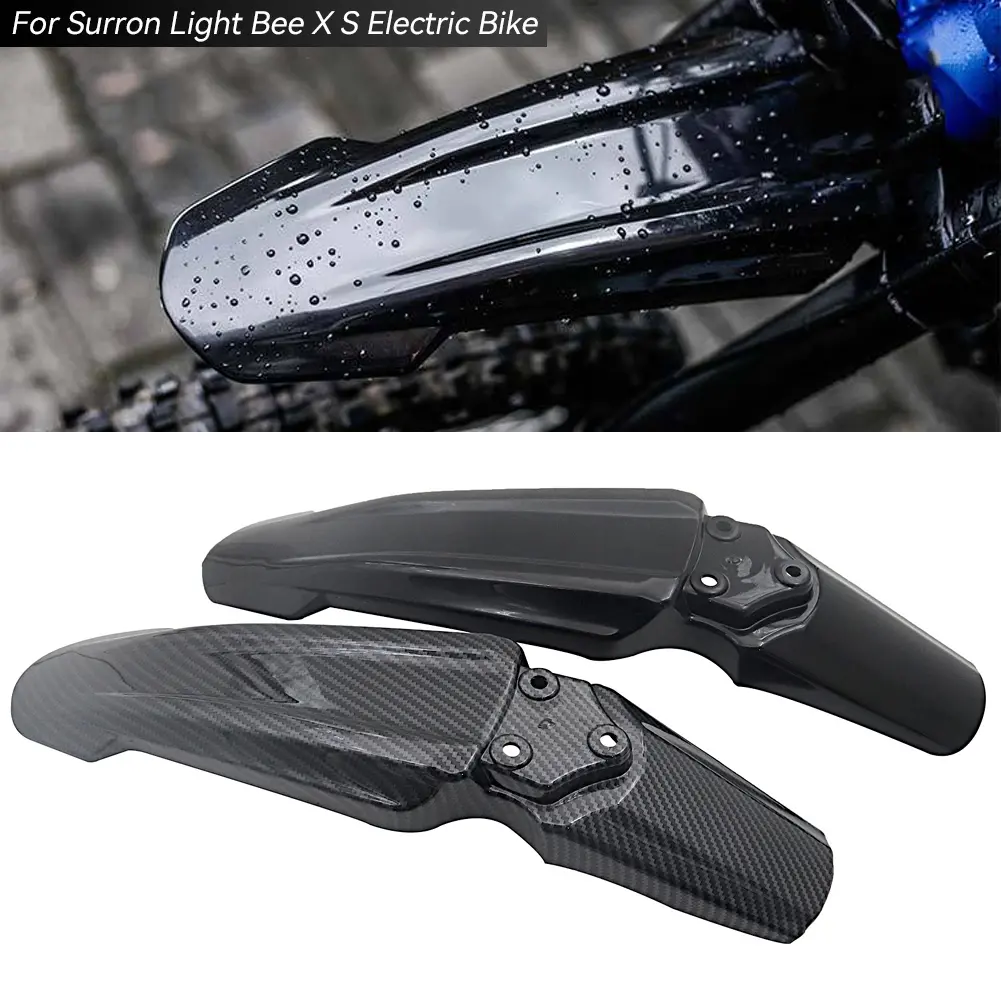 Motorcycle Front Fender Motocross Mudguard Moto Dirtbike Enduro Dirt Bike Frame Accessories For Surron Light Bee X S Electric Bike #472643