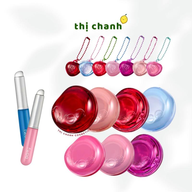 Sẵn đủ màu Son Và Má Hồng Dạng Thạch FWEE Lip & Cheek Glowy Jelly Pot 4g