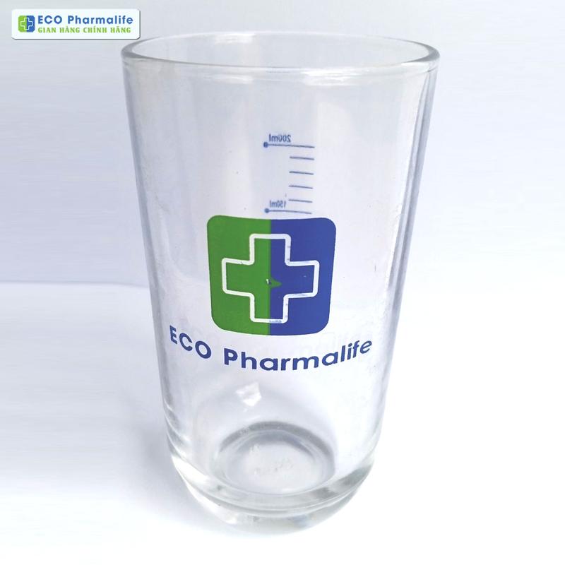 Cốc thủy tinh chia vạch Eco Pharmalife 200ml 4