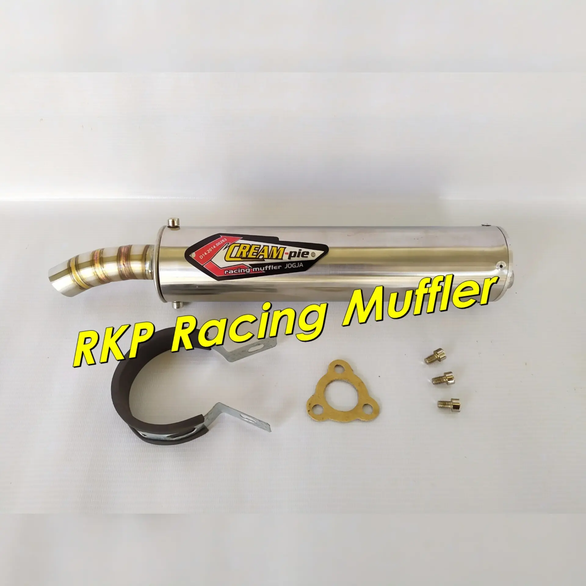 Silencer knalpot racing silincer Ninja 150 R RR SS RX-King RX-Z Satria F1ZR stainless steel