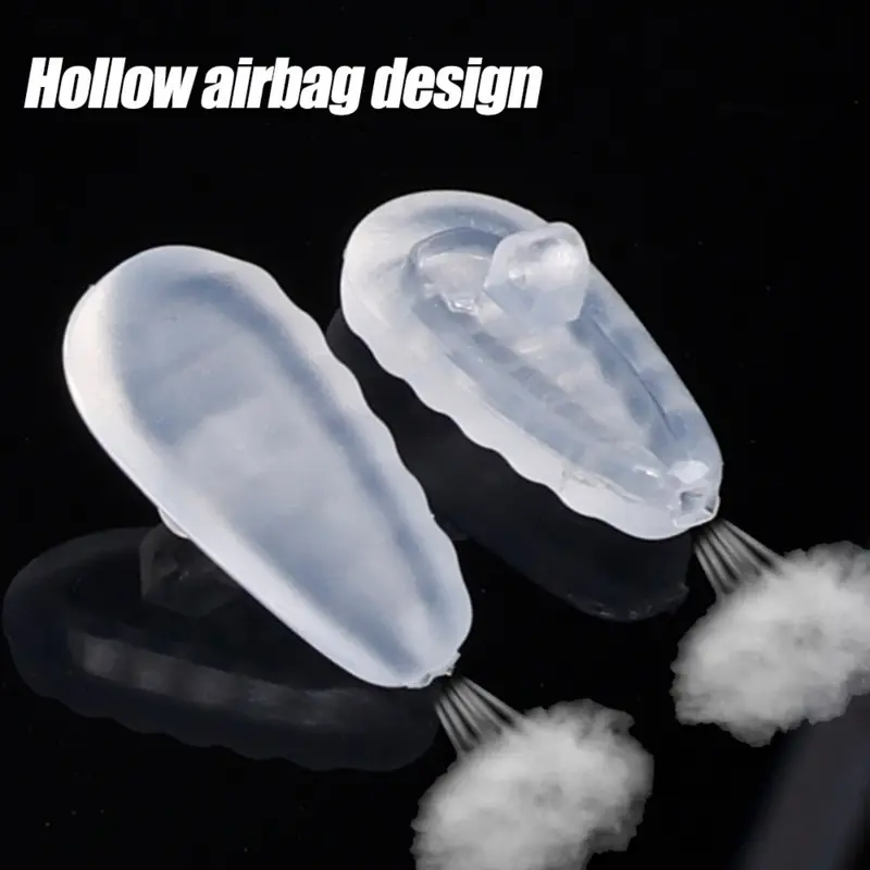 Miếng Đệm Mũi Kính Mắt, 36 Cặp, Với Tuốc Nơ Vít, Nhíp, Móc Tai, Hình Bầu Dục, Đệm Khí, Miếng Đệm Mũi, Chống Trượt Và Chống Sốc, Làm Bằng Silicon, Thích Hợp Để Thay Thế Và Sửa Chữa Kính Mắt, Phụ Kiện 6