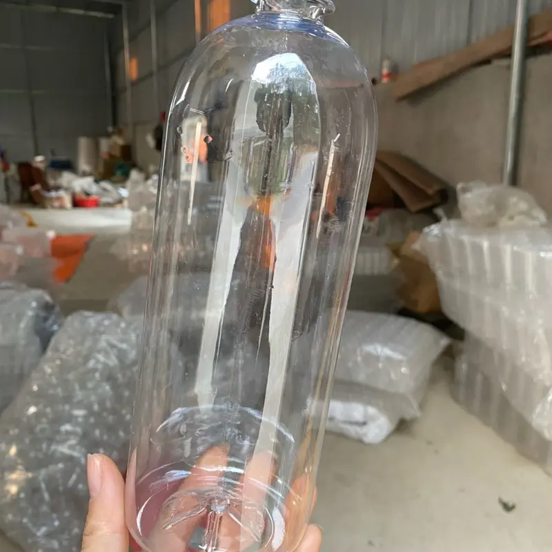 50chai 1l tròn trơn hàng pet nguyên sinh dày,sạch