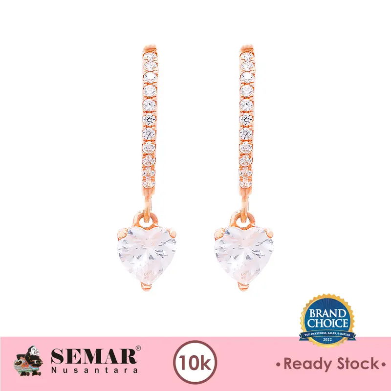 Anting Emas Callie Love Gold 10K Semar Nusantara 1