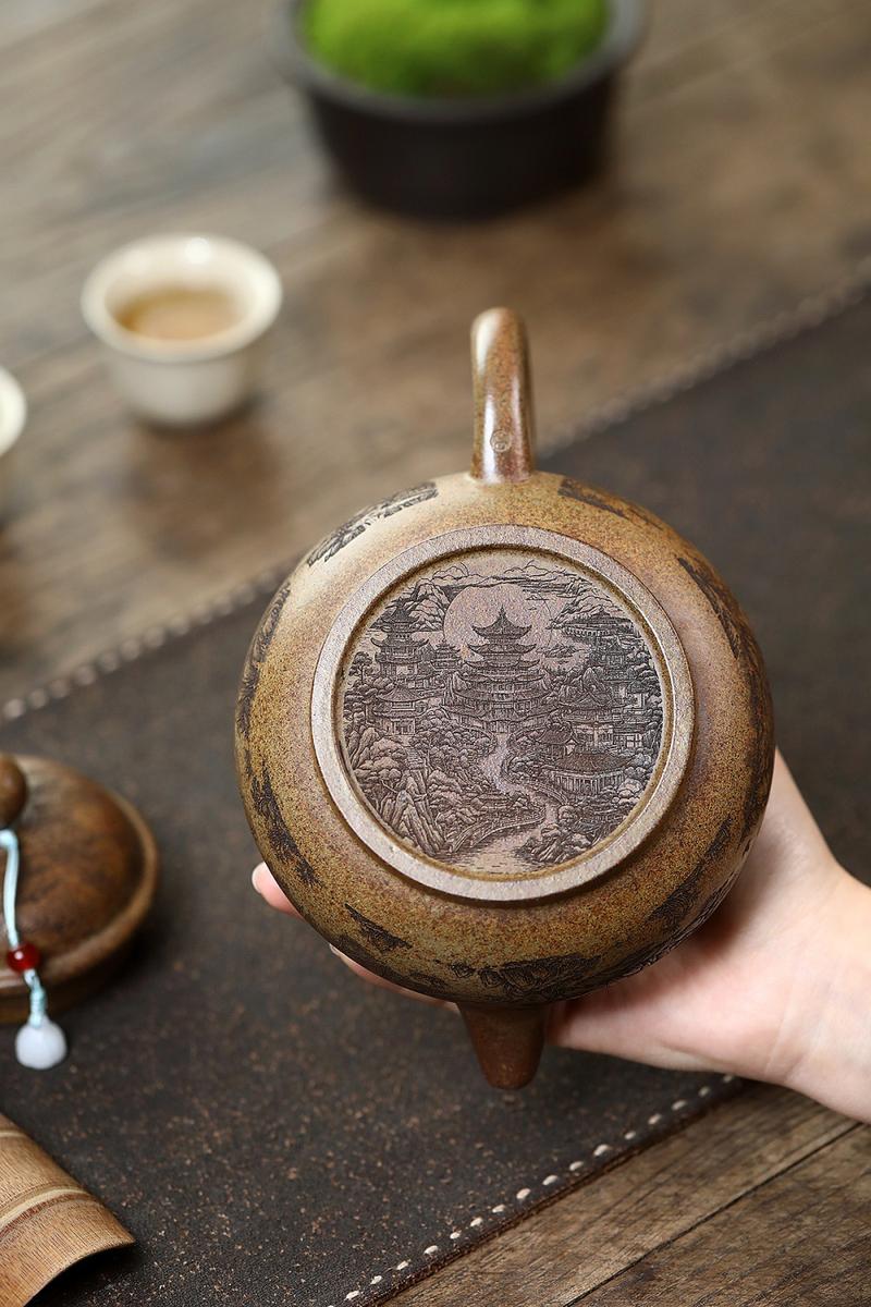 Product Introduction of Authentic Yixing Zisha Teapot - 100% Handmade Chinese Tea Set for English Breakfast/Earl Grey (Premium Gift for CNY/Mid-Autumn) 6