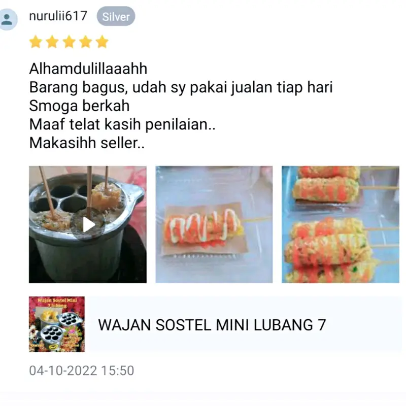 WAJAN SOSTEL MINI BMR 4*7*14*19 LUBANG 7