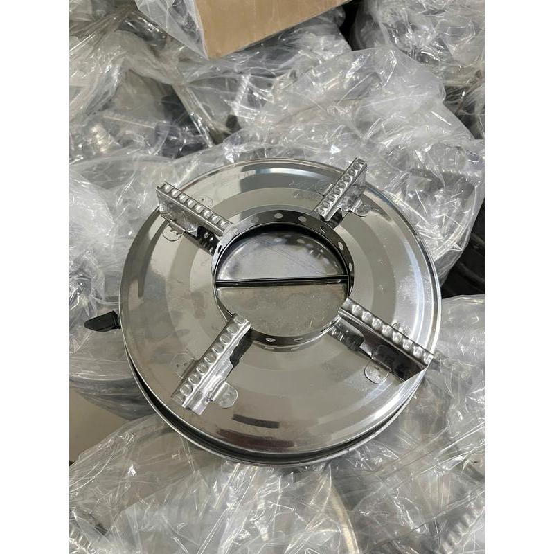  Bếp cồn khô nước inox 430. Thiết kế nhỏ gọn dễ di chuyển 