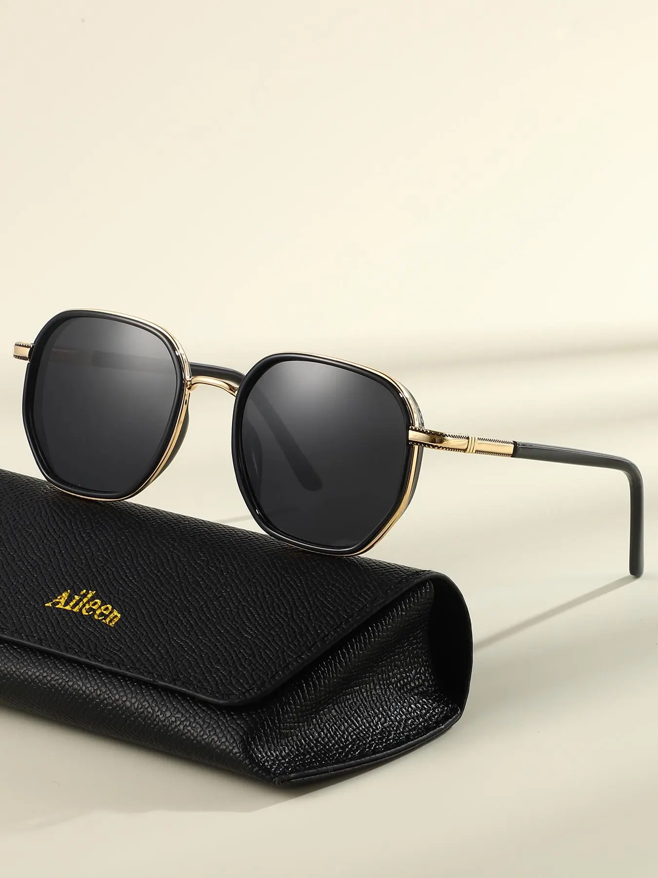 Unisex Vintage Round Frames Sunglasses, Trendy Casual Sunglasses for Everyday Use, Fashion Accessories for Outdoor Activities, Unique Gifts for Women